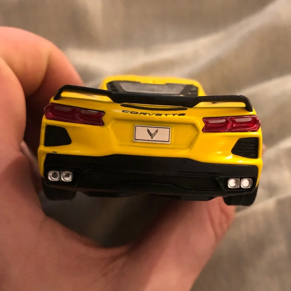 2020 Pull Back Action Corvette Toy Car